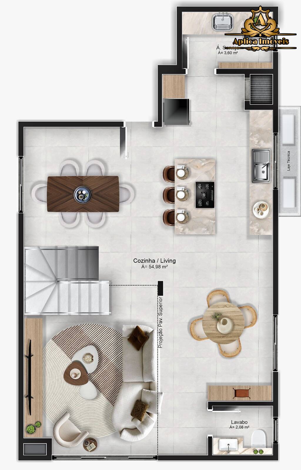 Apartamento à venda com 3 quartos, 142m² - Foto 7