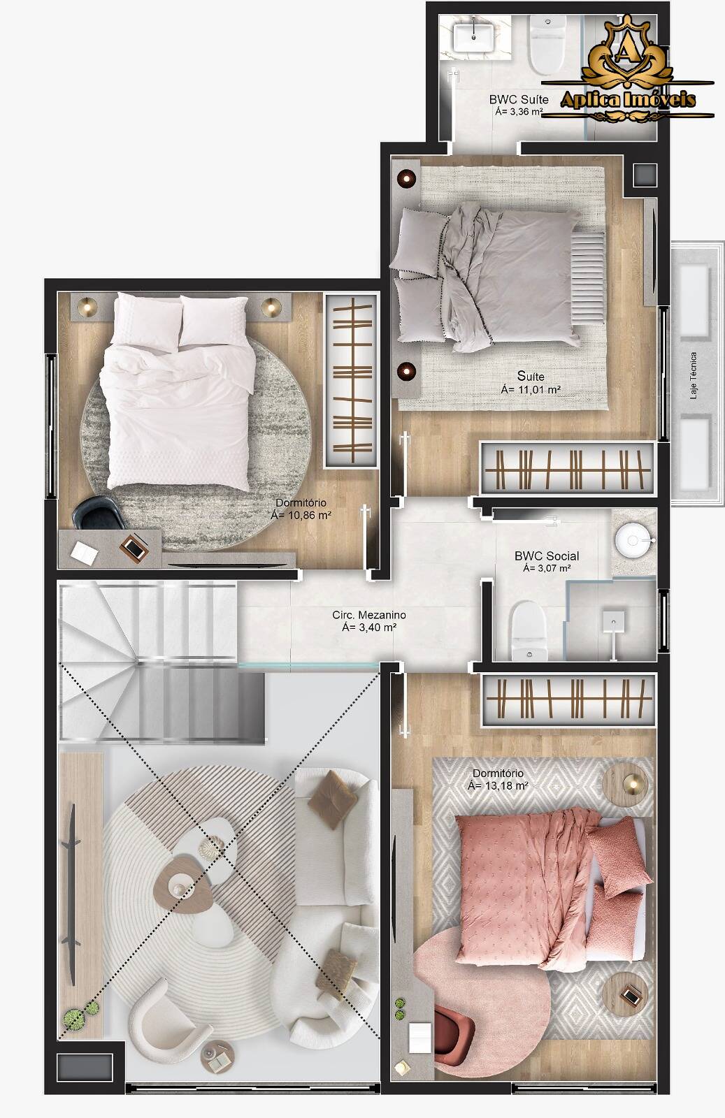 Apartamento à venda com 3 quartos, 142m² - Foto 8