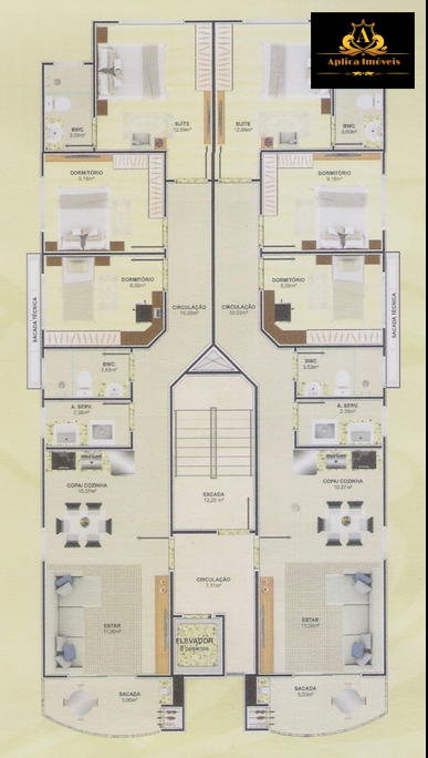 Apartamento à venda com 3 quartos, 129m² - Foto 5