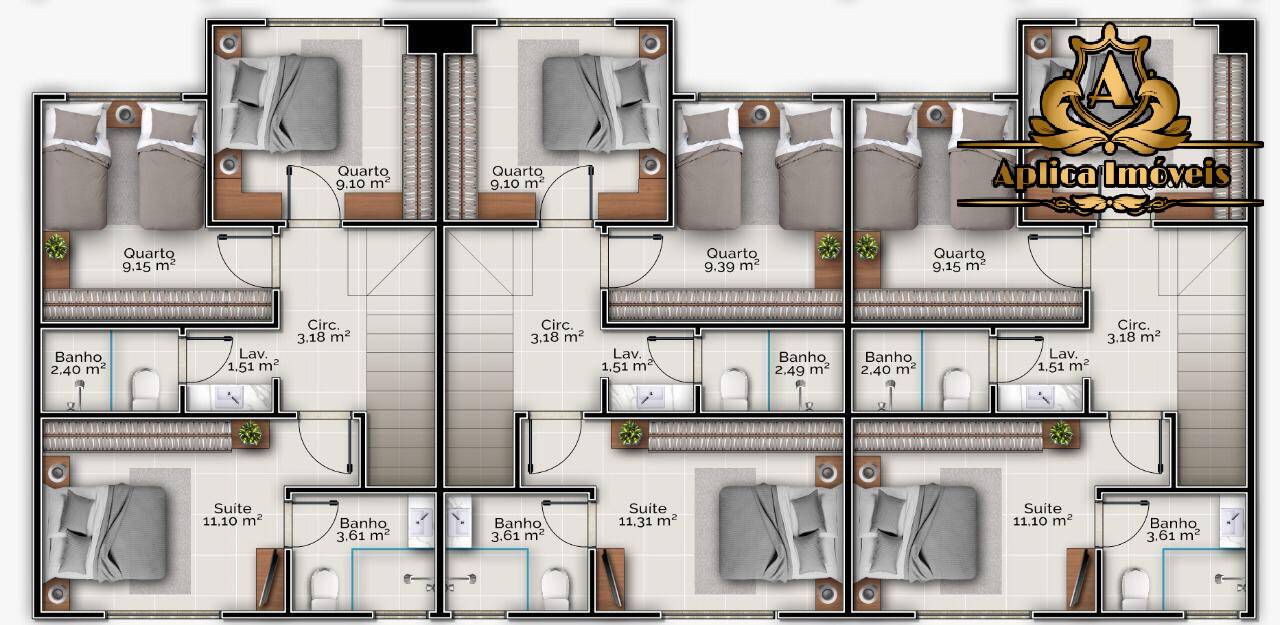 Casa à venda com 3 quartos, 100m² - Foto 35