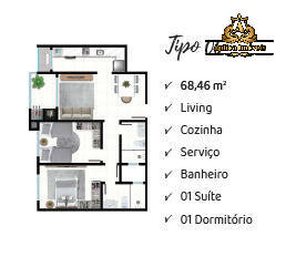 Apartamento à venda com 2 quartos, 75m² - Foto 10