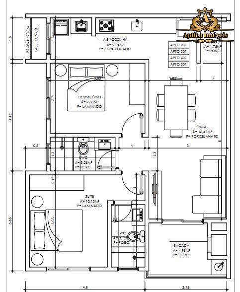 Apartamento à venda com 2 quartos, 70m² - Foto 23