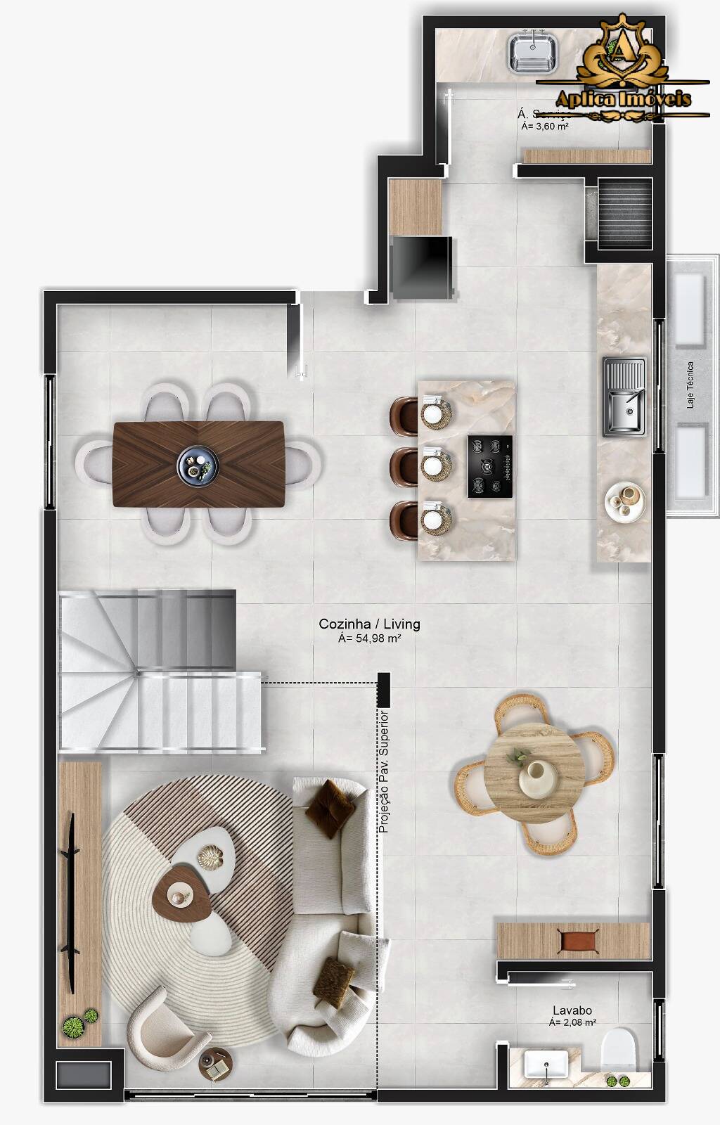 Apartamento à venda com 2 quartos, 70m² - Foto 8