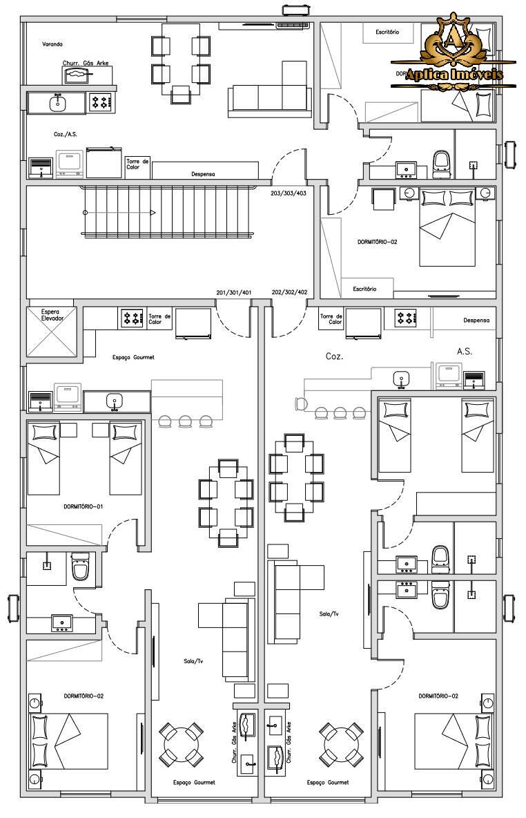 Apartamento à venda com 2 quartos, 72m² - Foto 14