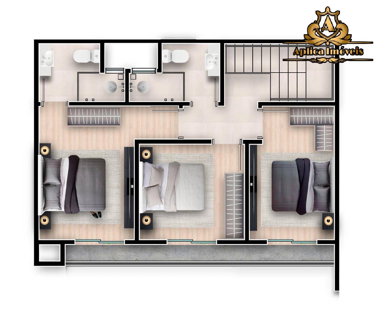 Apartamento à venda com 3 quartos, 105m² - Foto 5