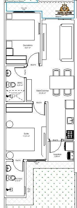 Casa à venda com 2 quartos, 40m² - Foto 2