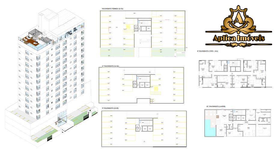 Apartamento à venda com 1 quarto, 33m² - Foto 4